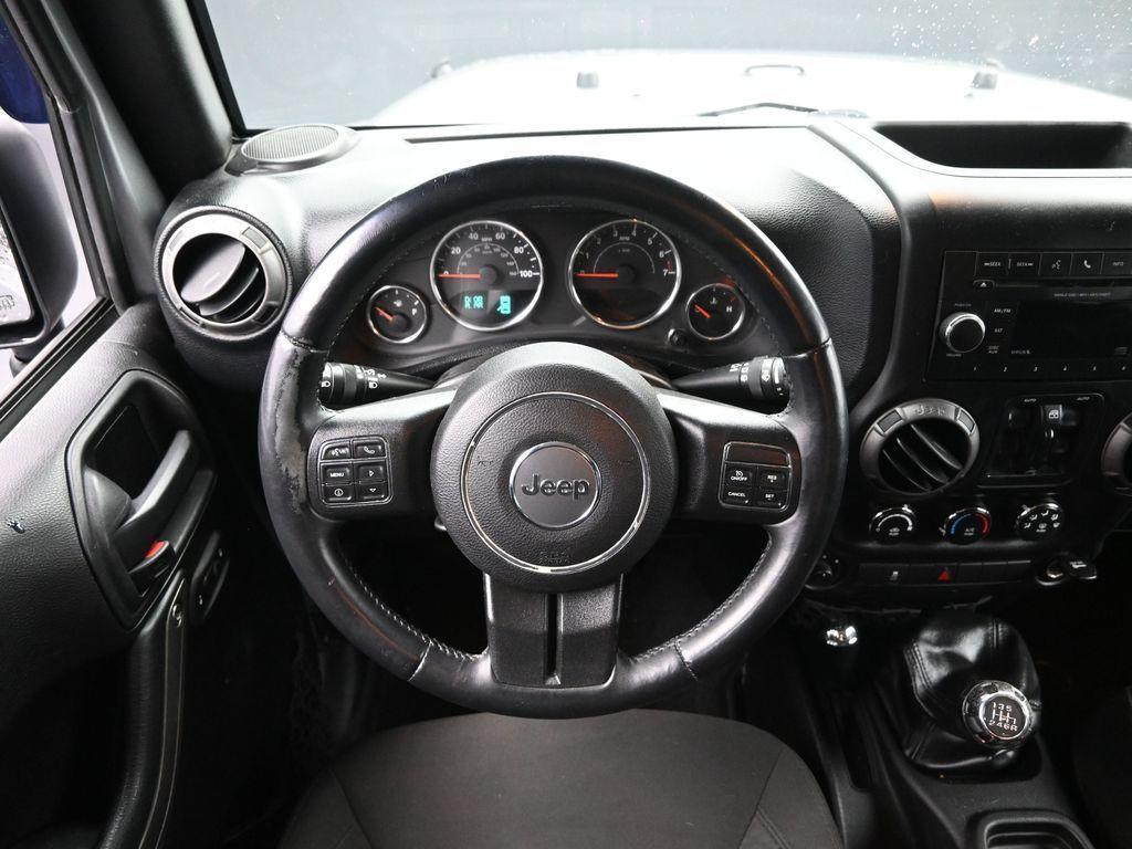used 2015 Jeep Wrangler Unlimited car, priced at $14,370