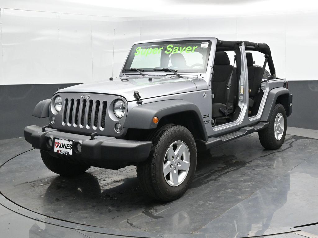 used 2015 Jeep Wrangler Unlimited car, priced at $11,187