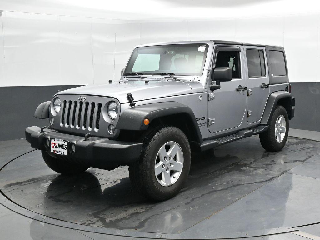 used 2015 Jeep Wrangler Unlimited car, priced at $14,370