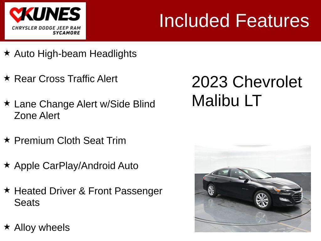 used 2023 Chevrolet Malibu car, priced at $18,991