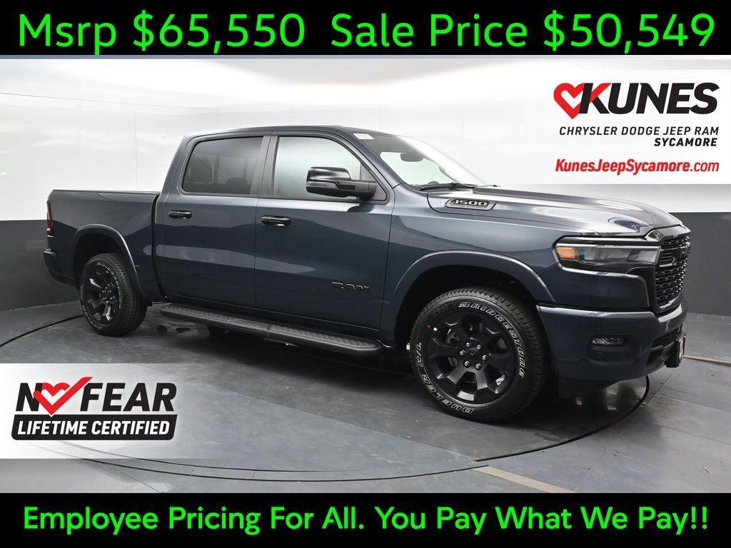 new 2025 Ram 1500 car, priced at $50,549