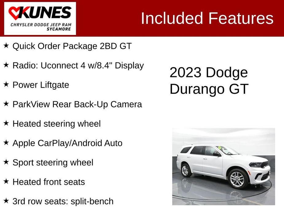 used 2023 Dodge Durango car, priced at $35,797