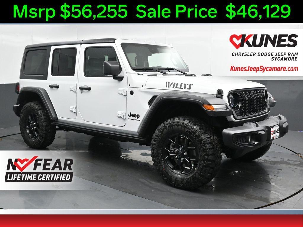 new 2025 Jeep Wrangler car, priced at $46,129