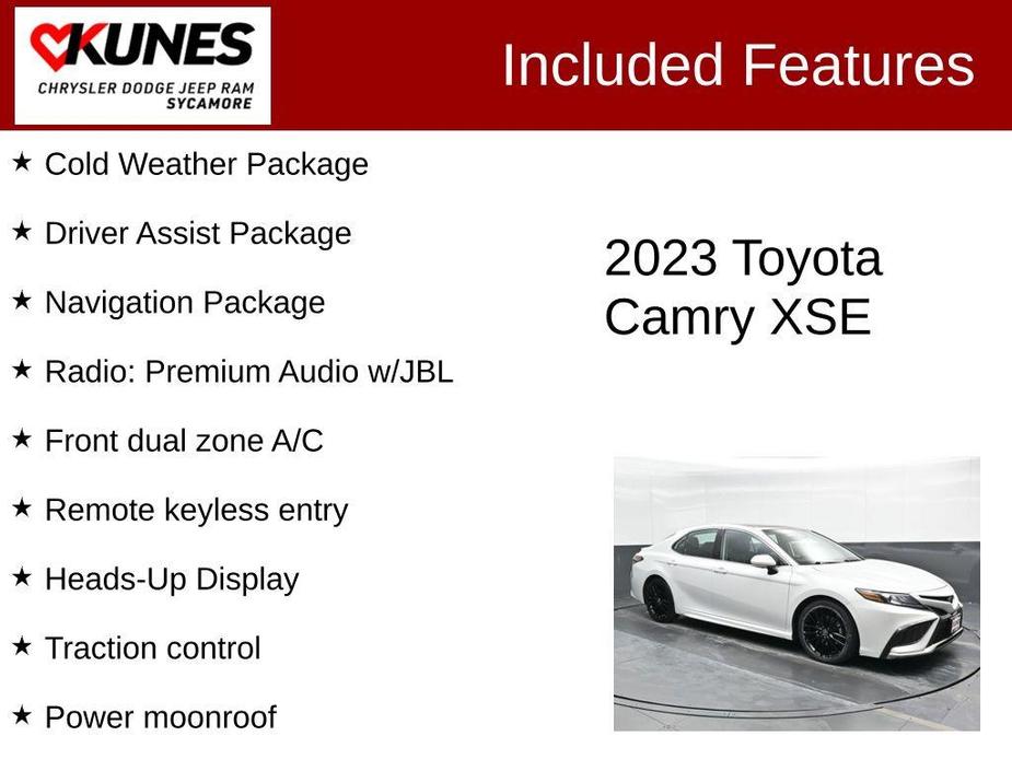 used 2023 Toyota Camry car, priced at $32,995