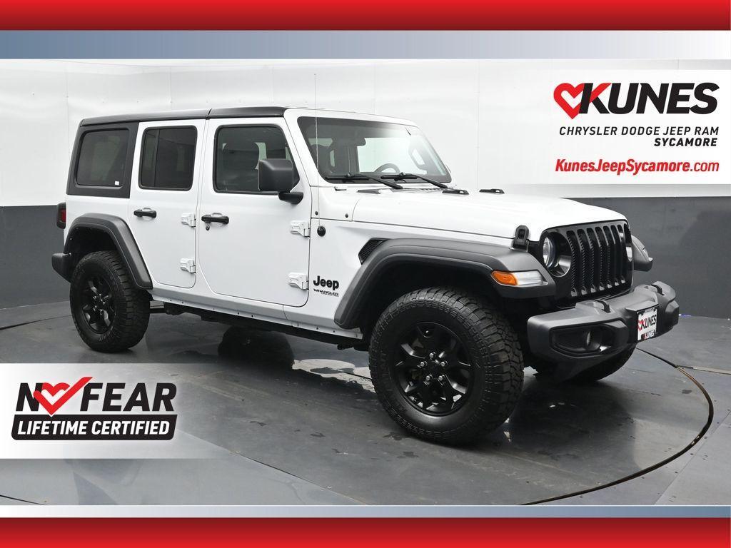 used 2021 Jeep Wrangler Unlimited car, priced at $26,161