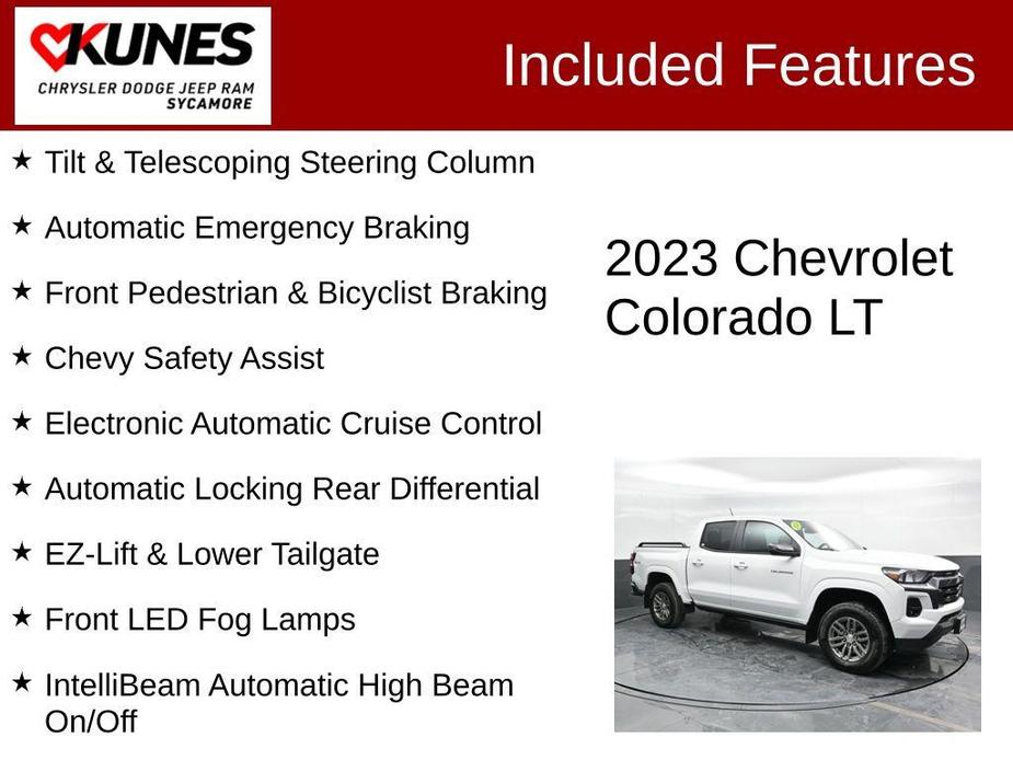 used 2023 Chevrolet Colorado car, priced at $35,997