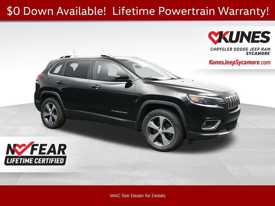 used 2019 Jeep Cherokee car, priced at $18,933