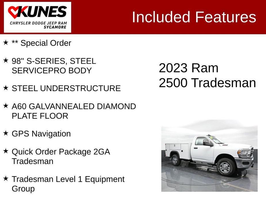 new 2023 Ram 2500 car, priced at $62,957