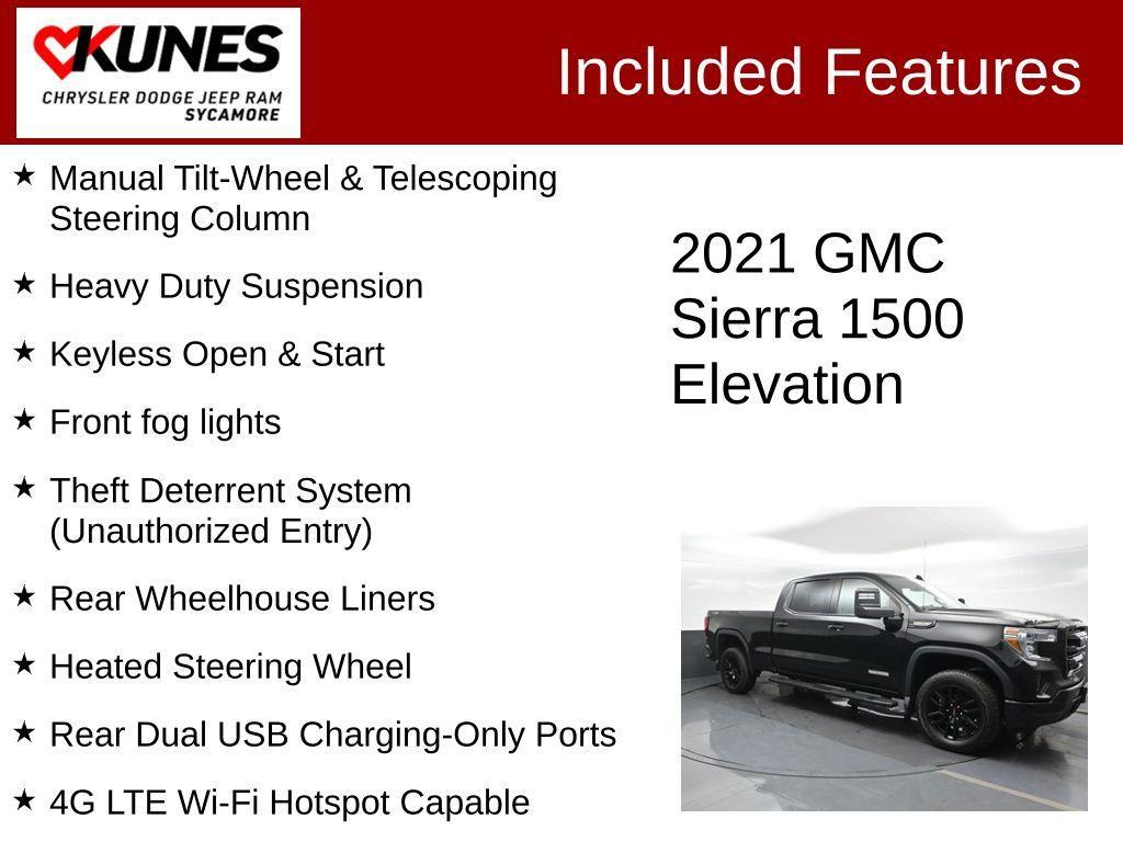 used 2021 GMC Sierra 1500 car, priced at $34,377