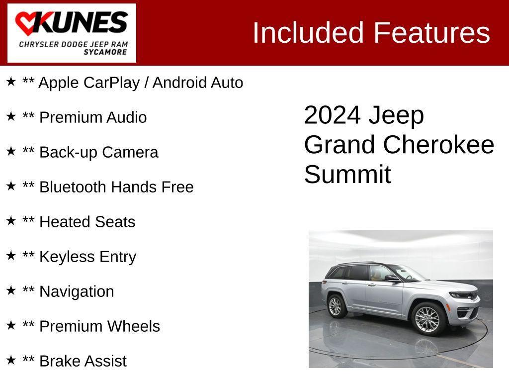 used 2024 Jeep Grand Cherokee car, priced at $47,717