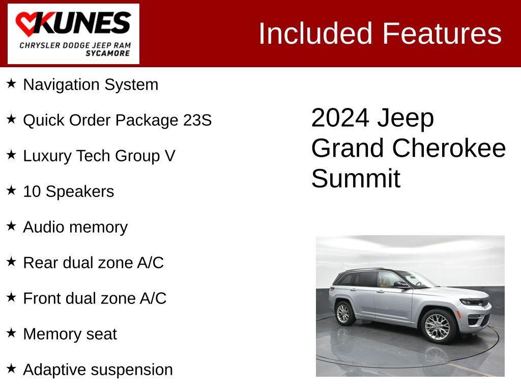 used 2024 Jeep Grand Cherokee car, priced at $48,479