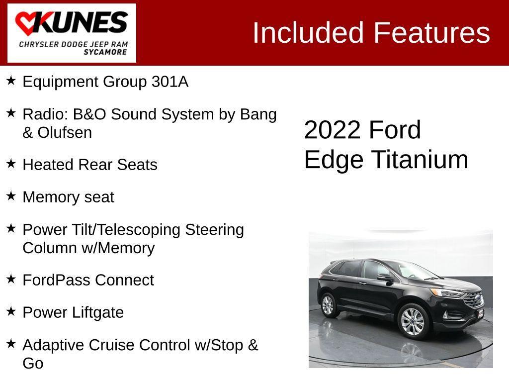 used 2022 Ford Edge car, priced at $22,995