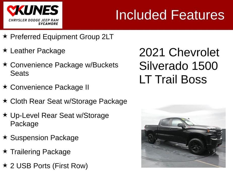 used 2021 Chevrolet Silverado 1500 car, priced at $41,777