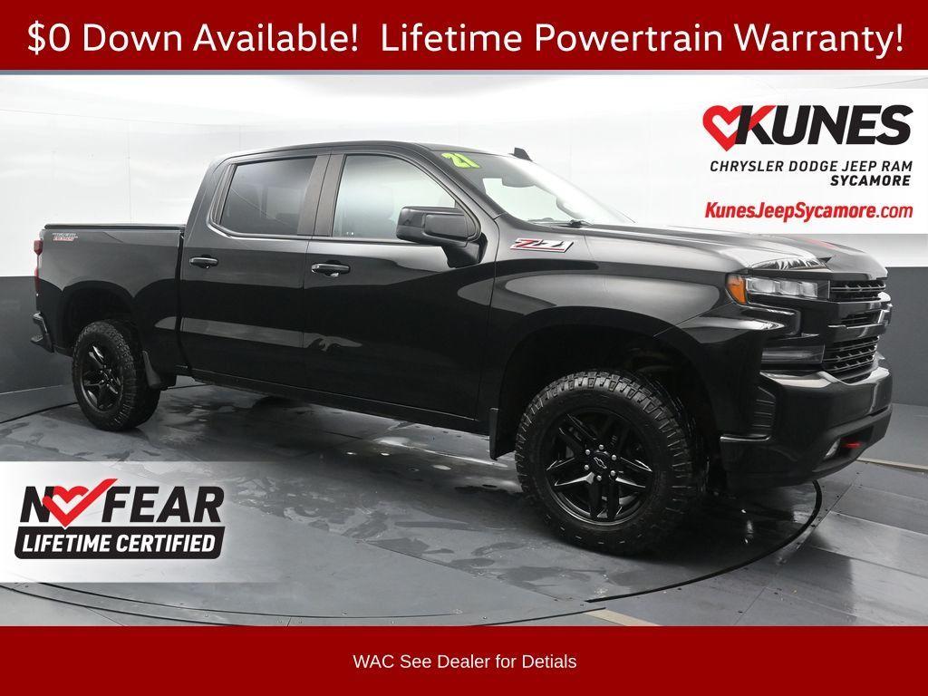 used 2021 Chevrolet Silverado 1500 car, priced at $37,579