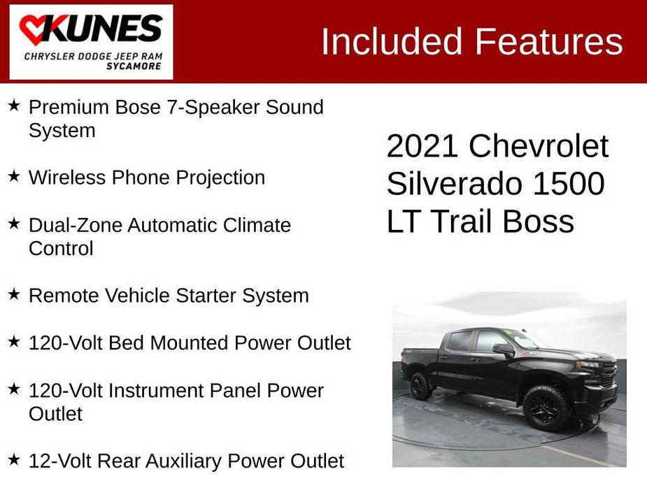 used 2021 Chevrolet Silverado 1500 car, priced at $41,777