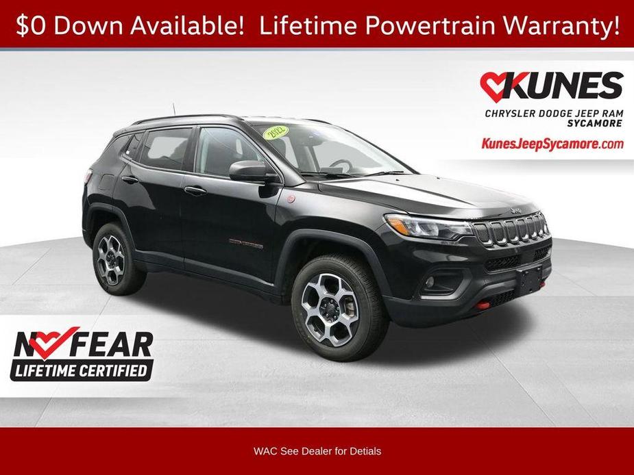 used 2022 Jeep Compass car, priced at $22,877