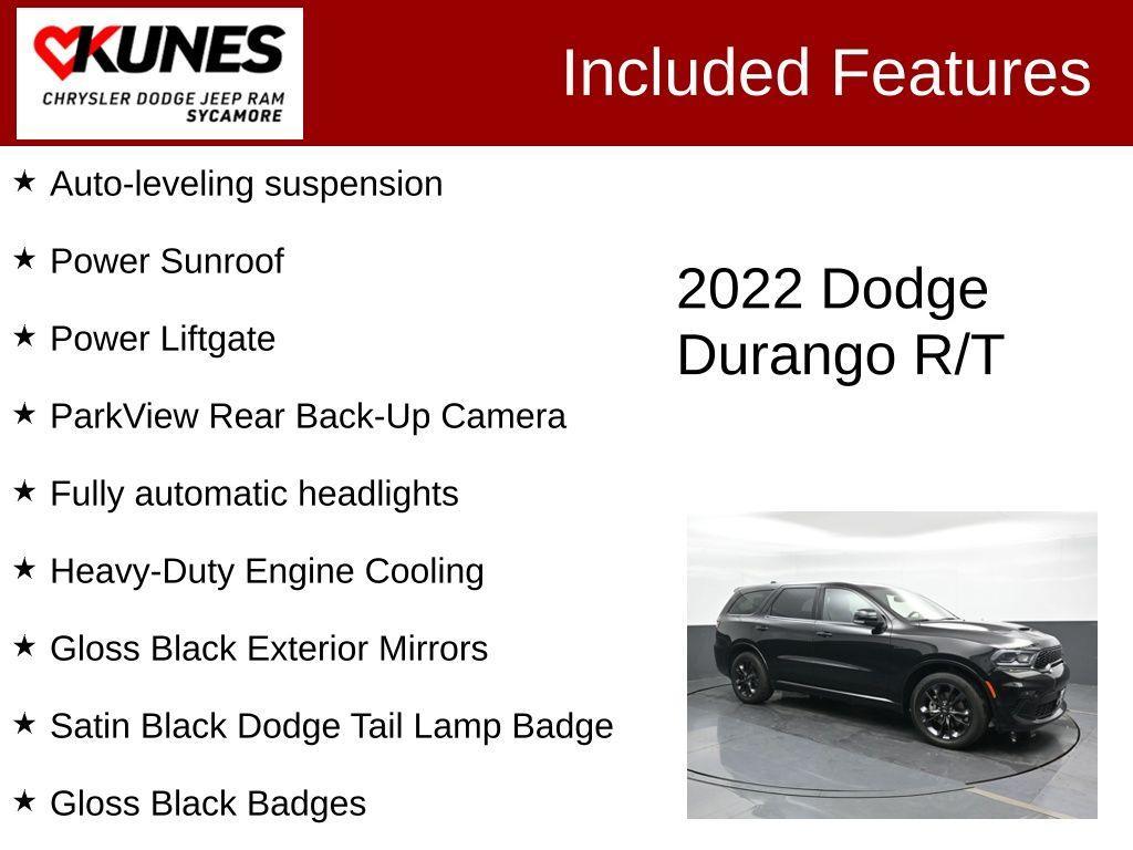 used 2022 Dodge Durango car, priced at $34,991