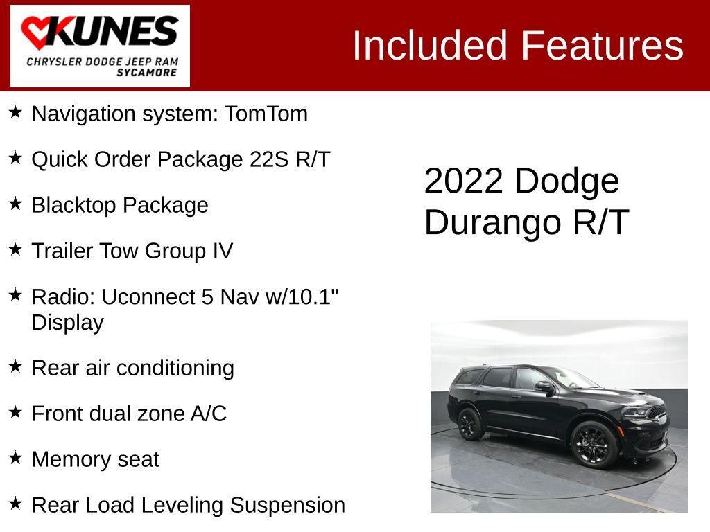 used 2022 Dodge Durango car, priced at $34,991