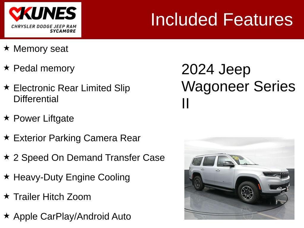 new 2024 Jeep Wagoneer car, priced at $61,834
