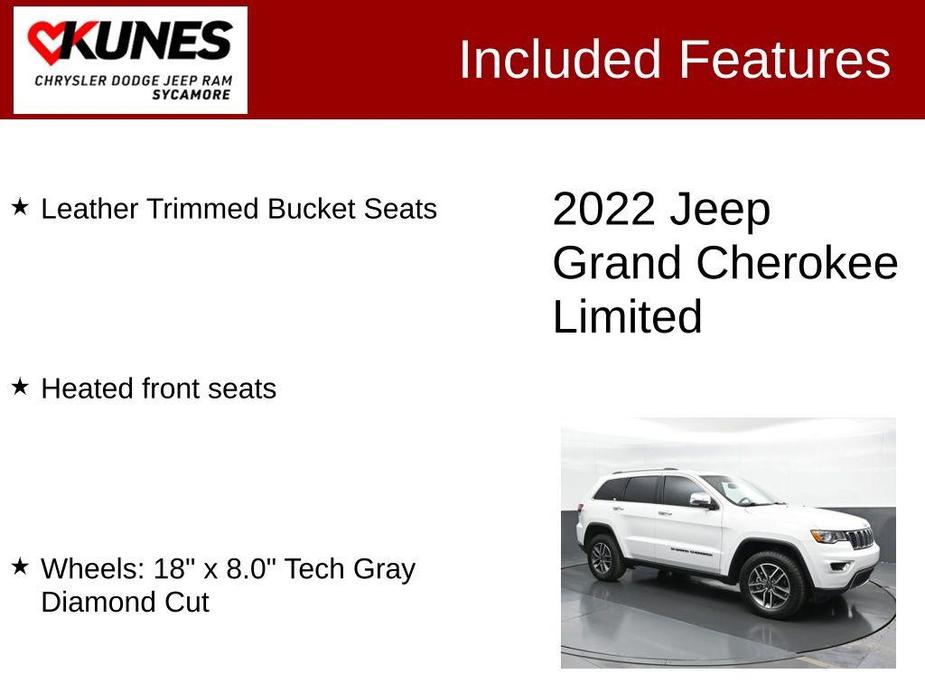 used 2022 Jeep Grand Cherokee WK car, priced at $24,795