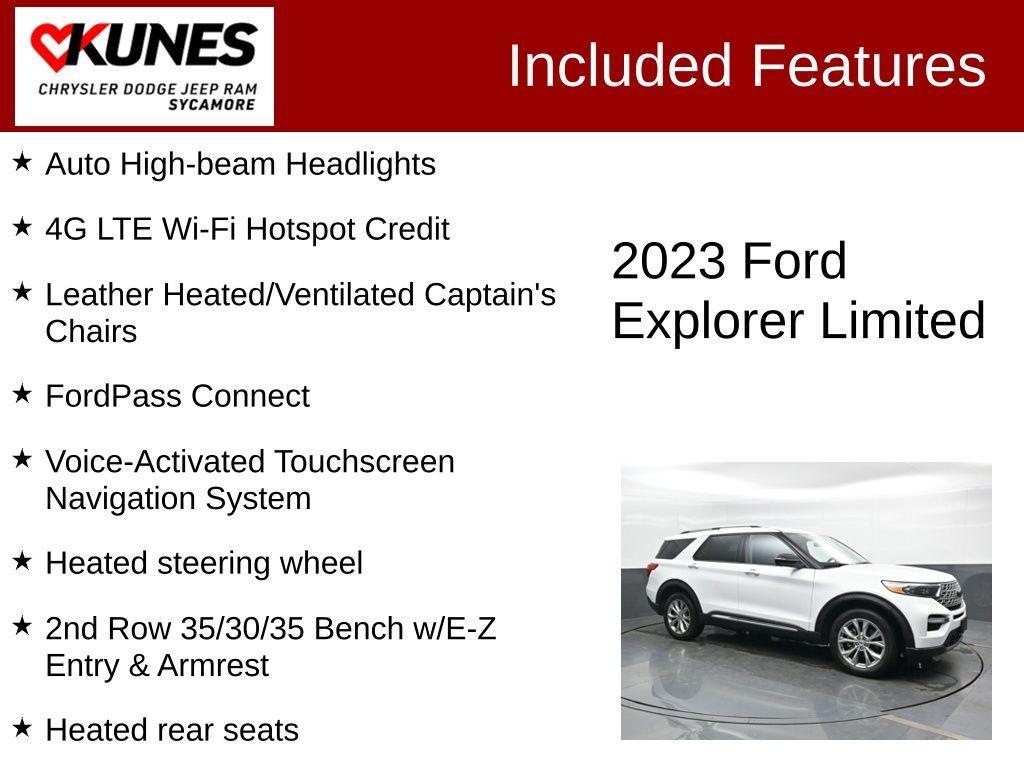 used 2023 Ford Explorer car, priced at $30,491