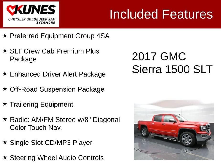 used 2017 GMC Sierra 1500 car, priced at $27,981