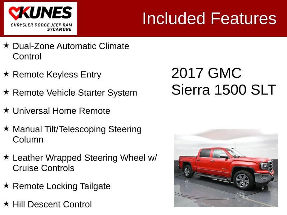 used 2017 GMC Sierra 1500 car, priced at $27,981