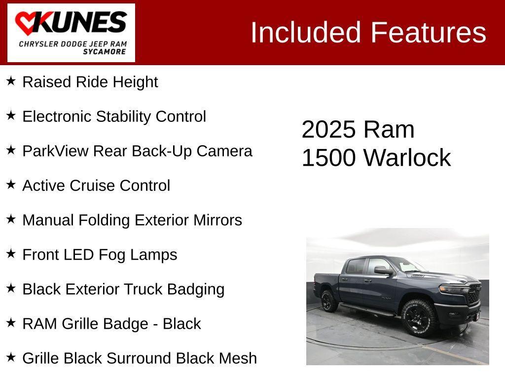 new 2025 Ram 1500 car, priced at $44,570