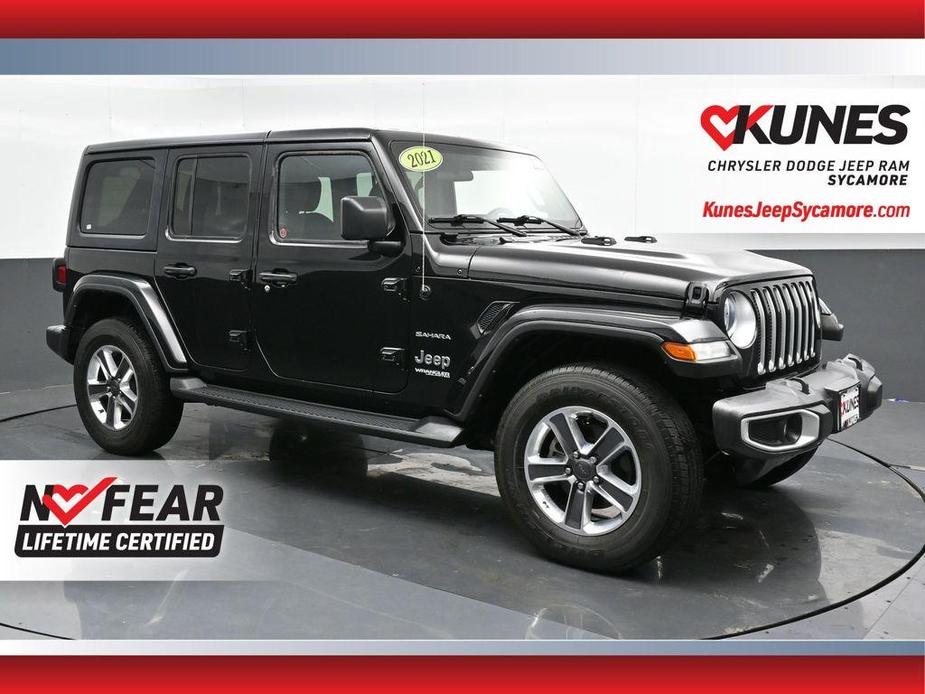 used 2021 Jeep Wrangler Unlimited car, priced at $28,989