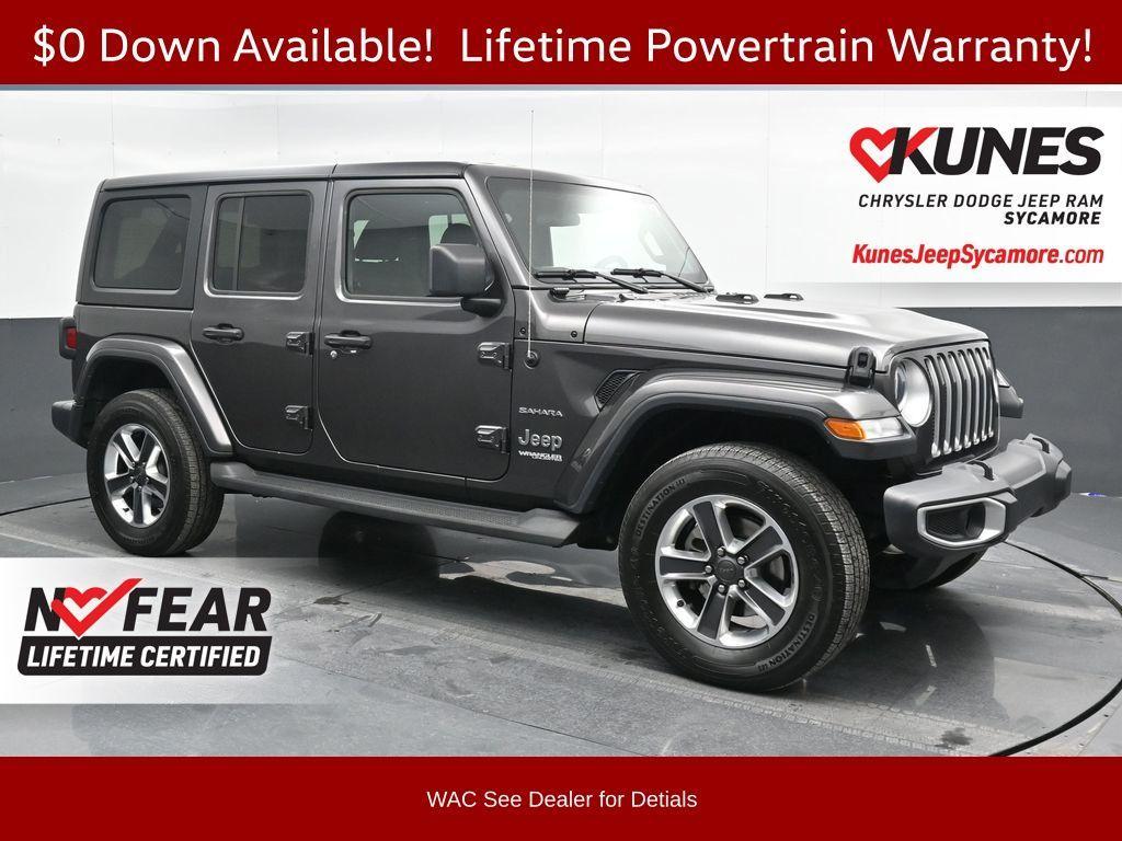 used 2020 Jeep Wrangler Unlimited car, priced at $30,495