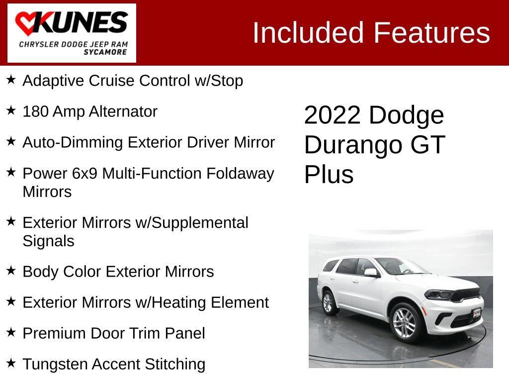 used 2022 Dodge Durango car, priced at $29,675