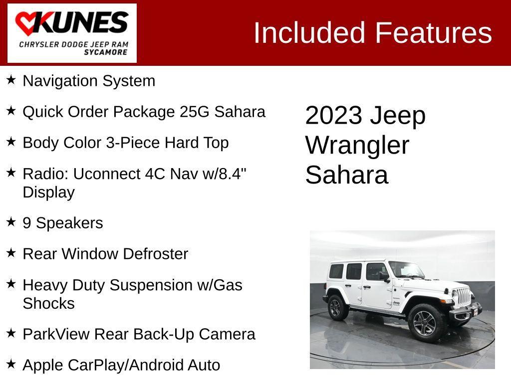 used 2023 Jeep Wrangler car, priced at $33,791