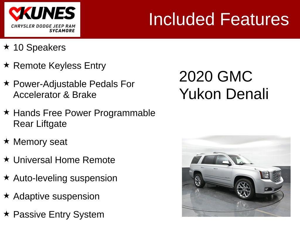 used 2020 GMC Yukon car, priced at $39,591