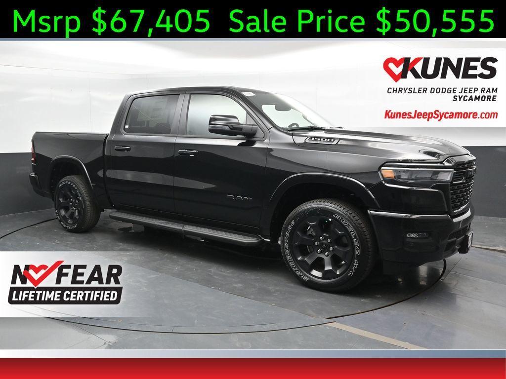 new 2025 Ram 1500 car, priced at $50,555