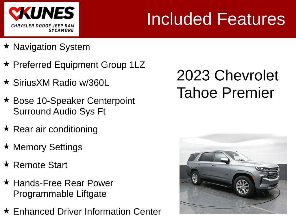 used 2023 Chevrolet Tahoe car, priced at $51,749