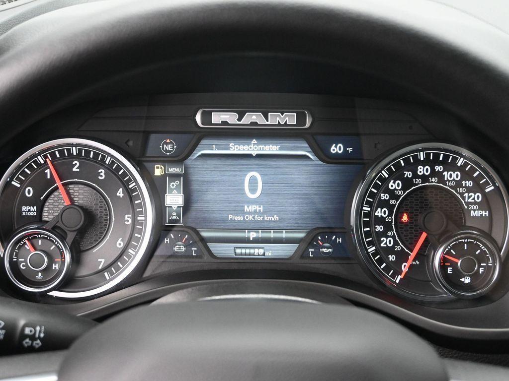 new 2025 Ram 1500 car, priced at $52,100