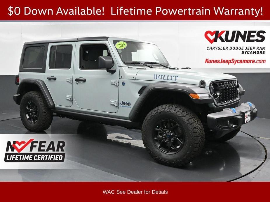 used 2024 Jeep Wrangler 4xe car, priced at $41,995