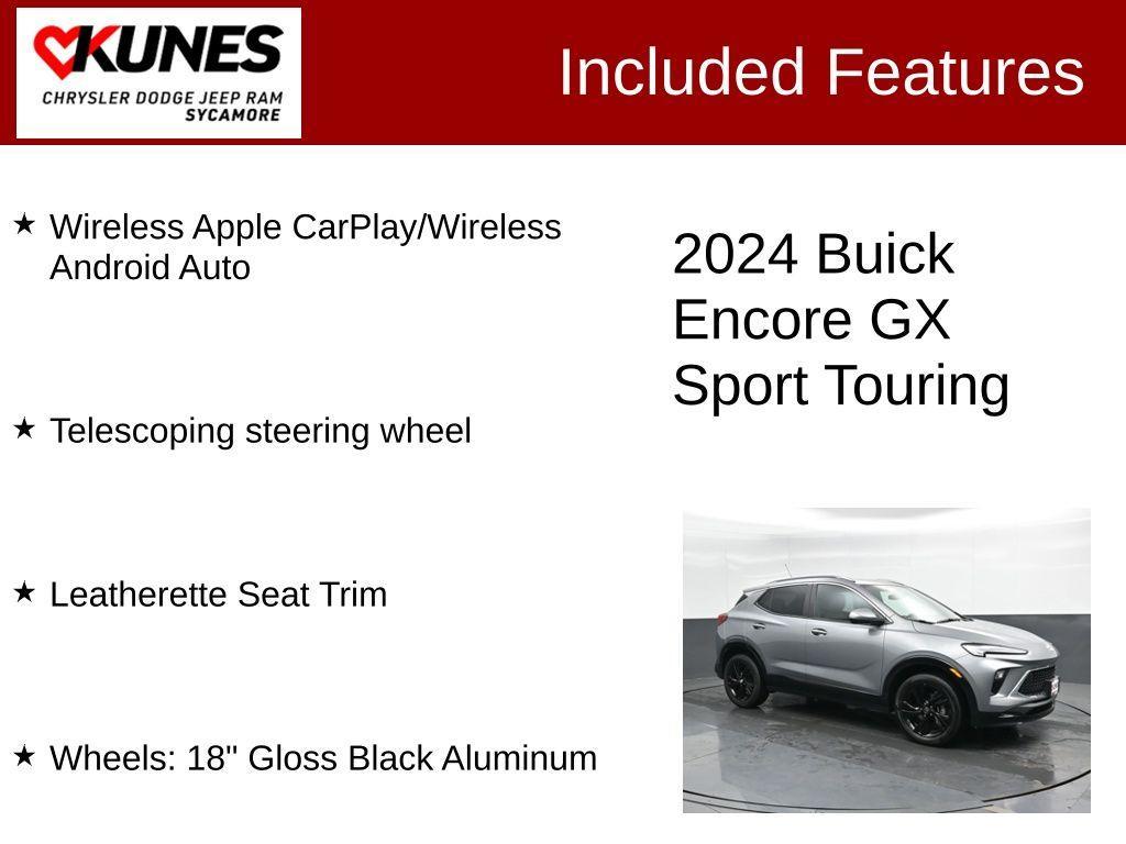 used 2024 Buick Encore GX car, priced at $24,693