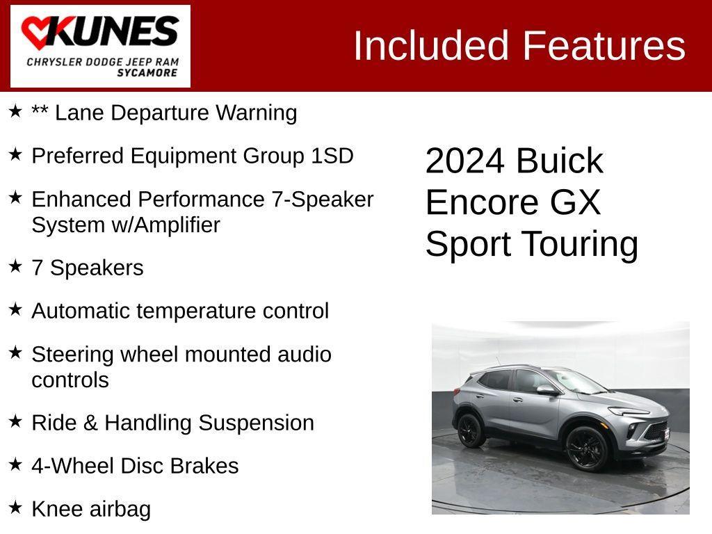 used 2024 Buick Encore GX car, priced at $24,693
