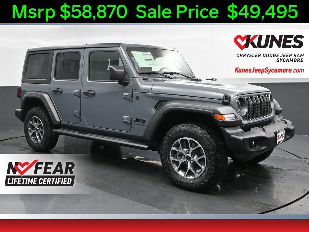 new 2025 Jeep Wrangler car, priced at $49,495