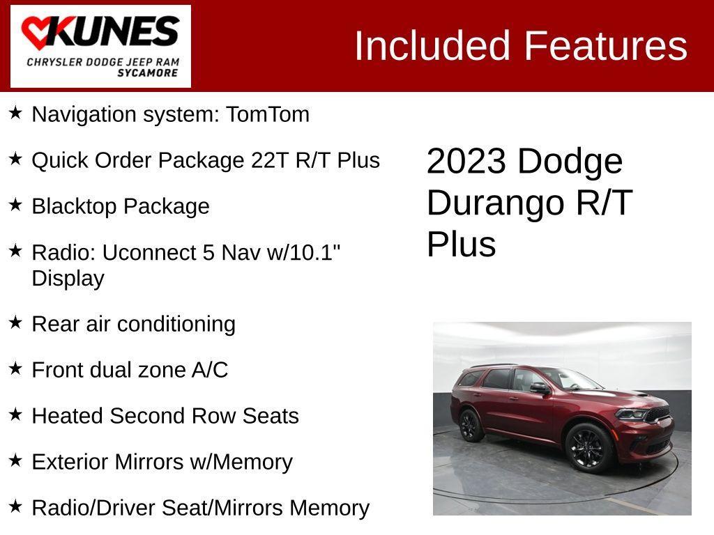 used 2023 Dodge Durango car, priced at $32,991