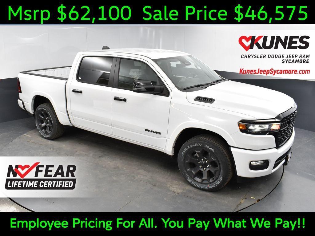 new 2025 Ram 1500 car, priced at $46,575