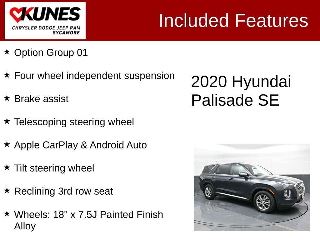 used 2020 Hyundai Palisade car, priced at $19,495