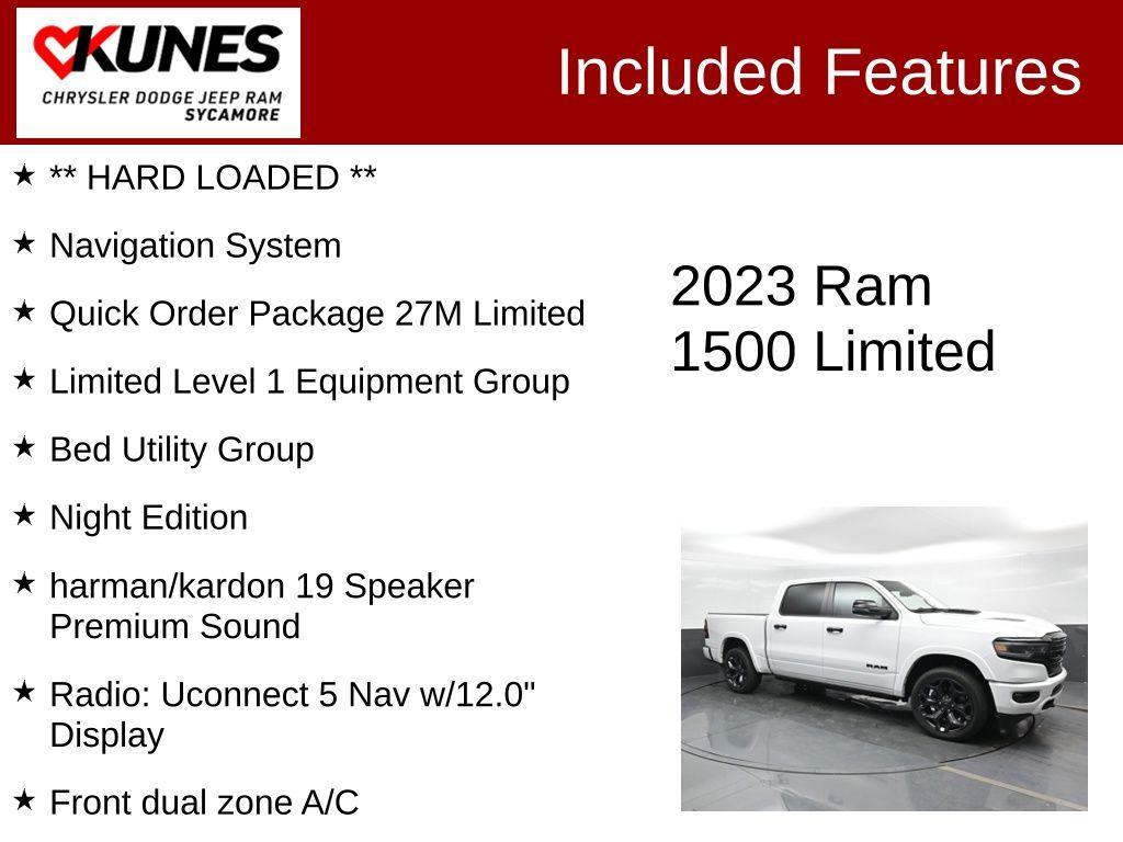 used 2023 Ram 1500 car, priced at $50,795