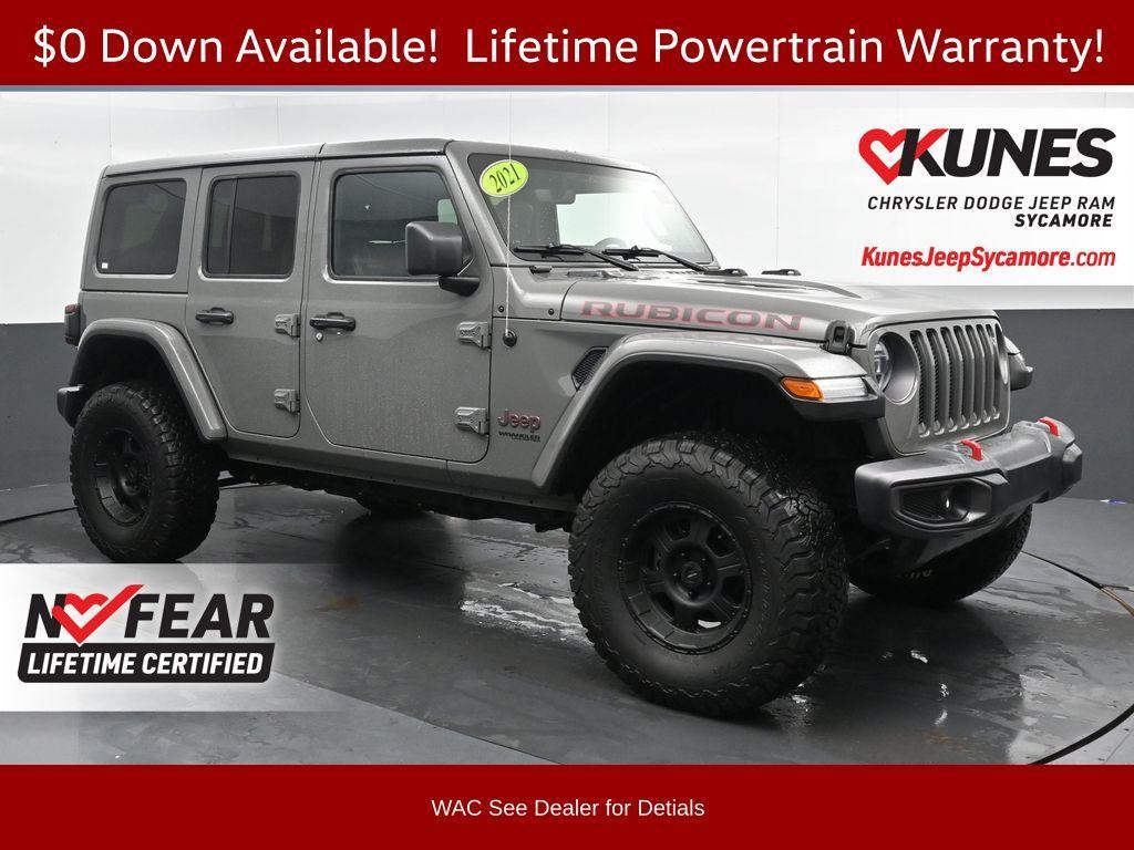 used 2021 Jeep Wrangler Unlimited car, priced at $37,997