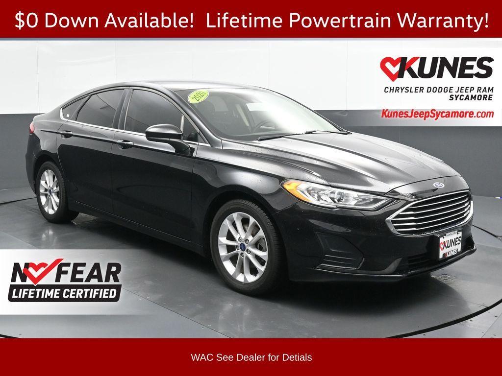 used 2020 Ford Fusion car, priced at $16,997