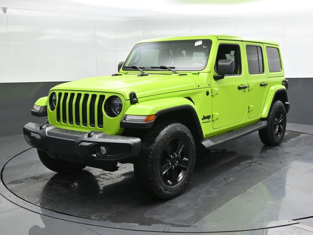 used 2021 Jeep Wrangler Unlimited car, priced at $34,591