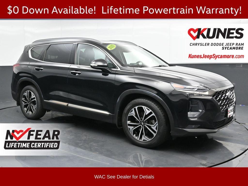 used 2020 Hyundai Santa Fe car, priced at $25,888