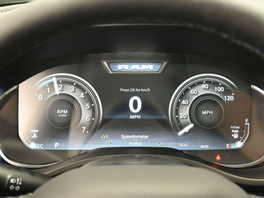 new 2025 Ram 1500 car, priced at $53,954