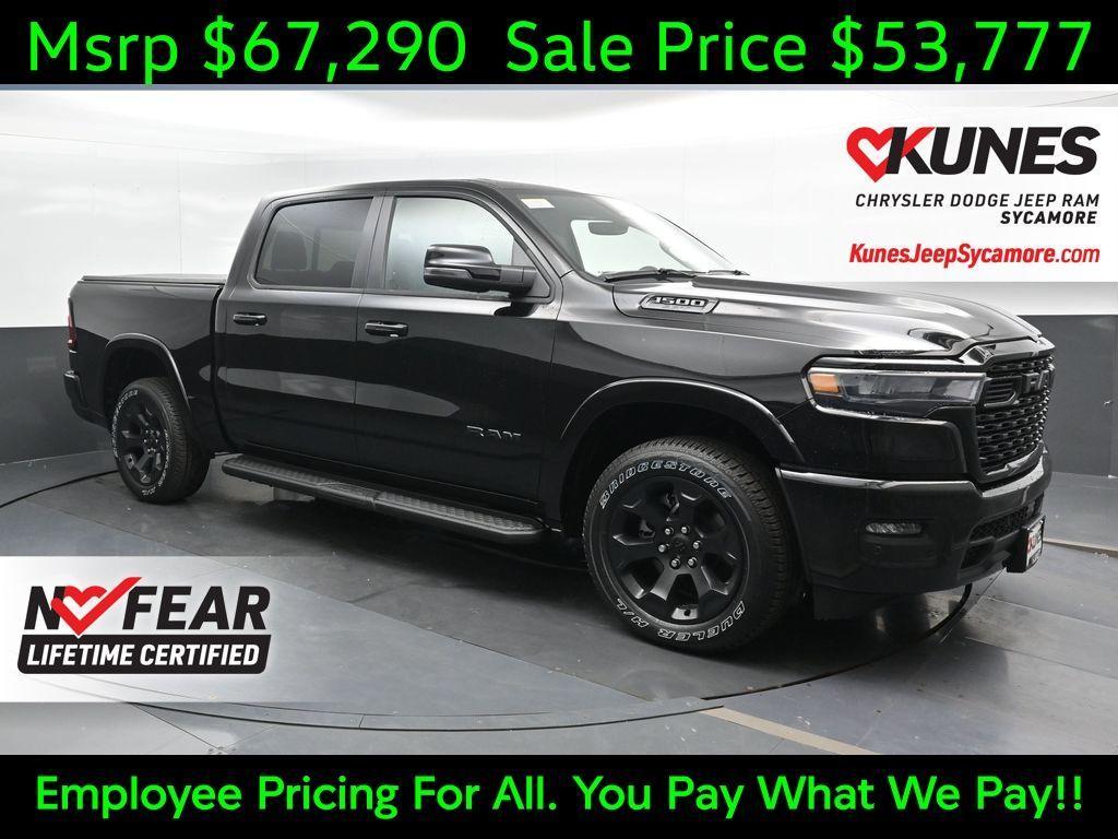 new 2025 Ram 1500 car, priced at $53,777